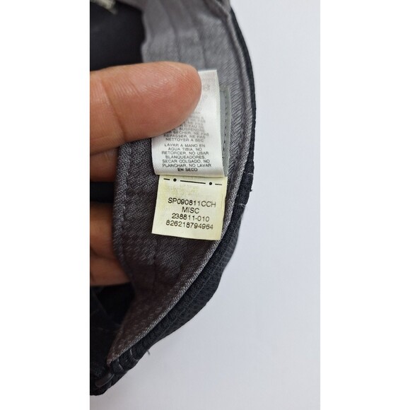 Vintage NIKE Black Baseball Cap Center Swoosh Adjustable Mesh Streetwear Sports - Picture 10 of 10